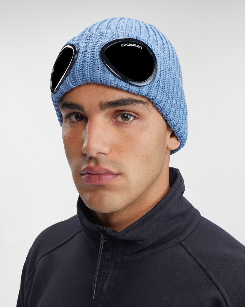 C.P. Company Extra Fine Merino Wool Goggle Beanie outlook