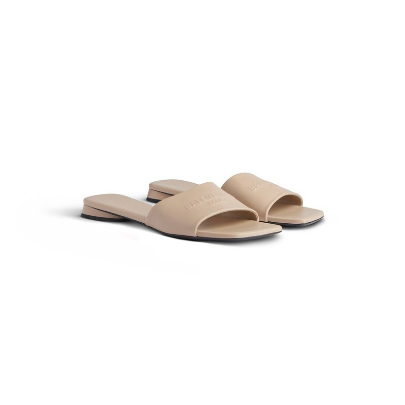 Women's Duty Free Flat Sandal  in Beige 2