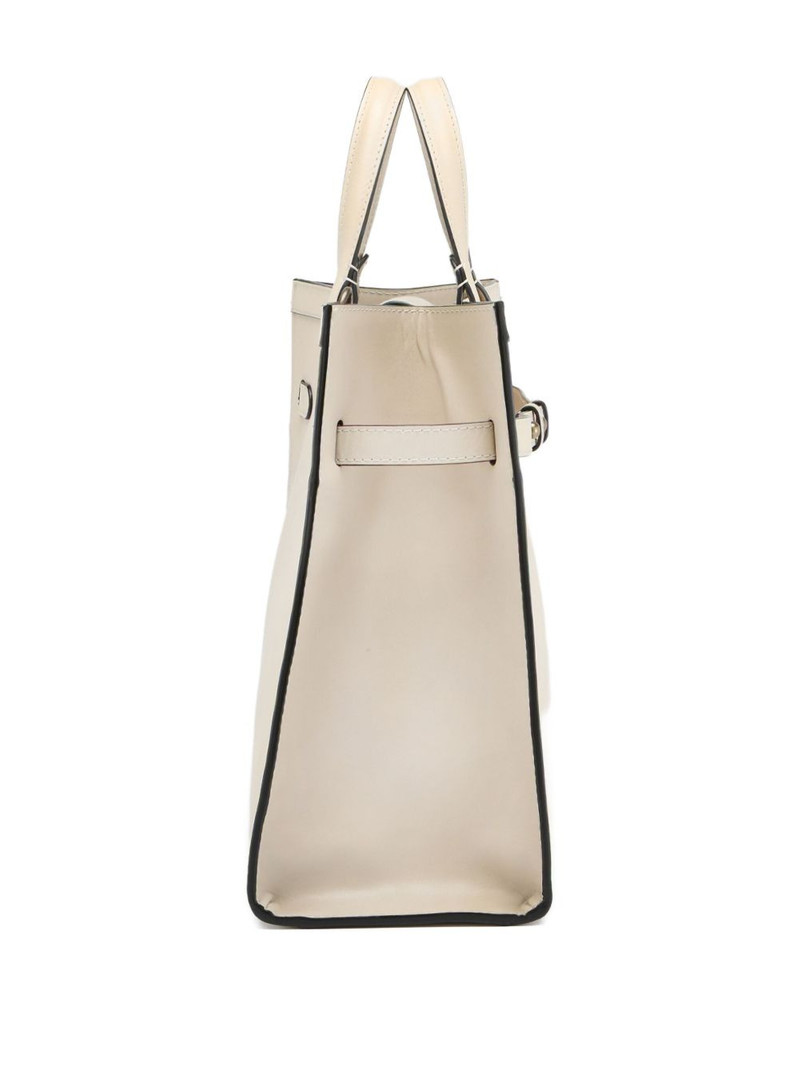 OFFICINE CREATIVE buckle-fastening leather shoulder bag outlook