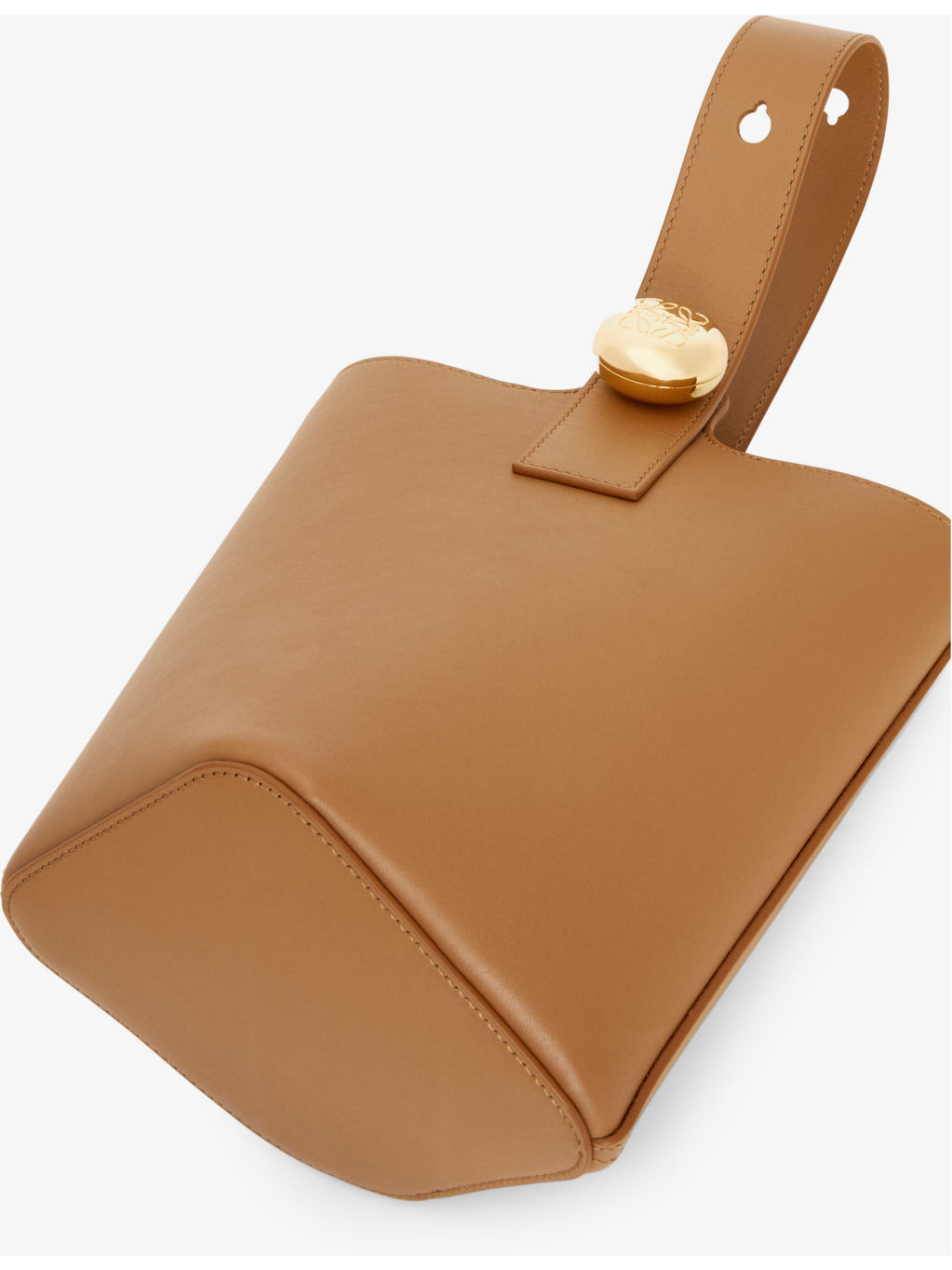 Pebble mini leather bucket bag - 9