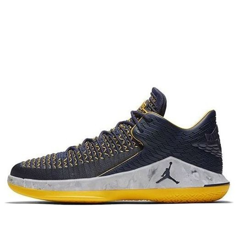 Air Jordan 32 Low PF 'Michigan Wolverines' AH3347-405 - 1