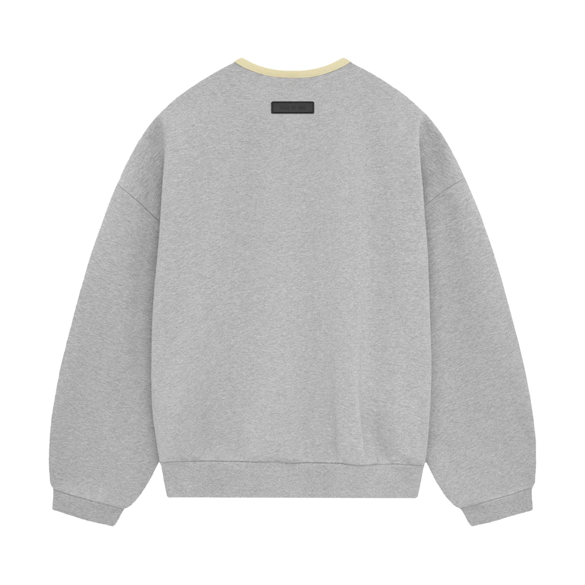 Fear of God Essentials Crewneck Sweatshirt 'Light Heather Grey' - 2