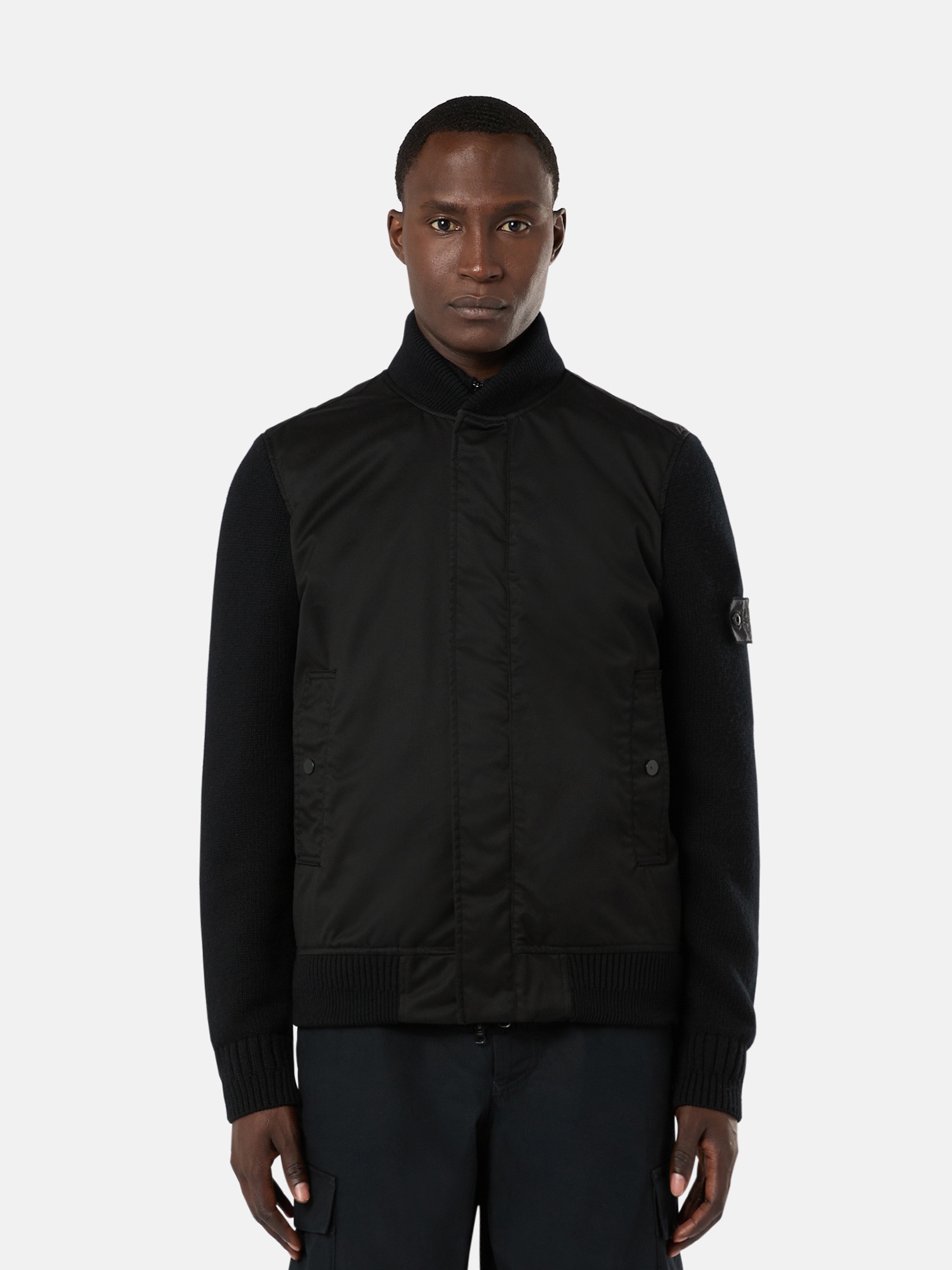 450F2 PERFORMANCE TWILL WOOL-TC_STONE ISLAND GHOST - 2