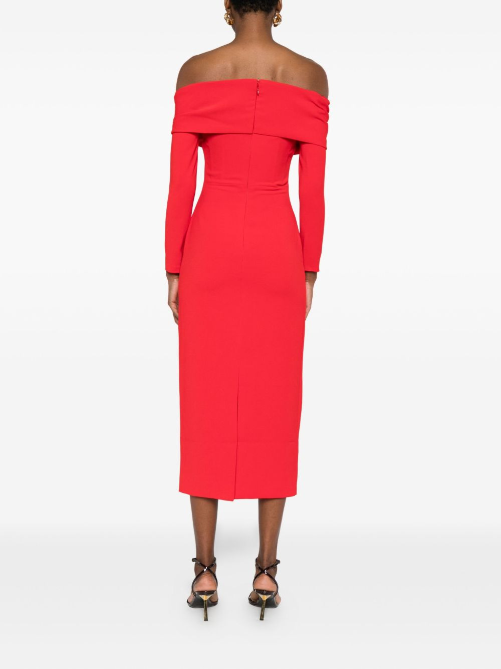 Yuni off-shoulder midi dress - 4