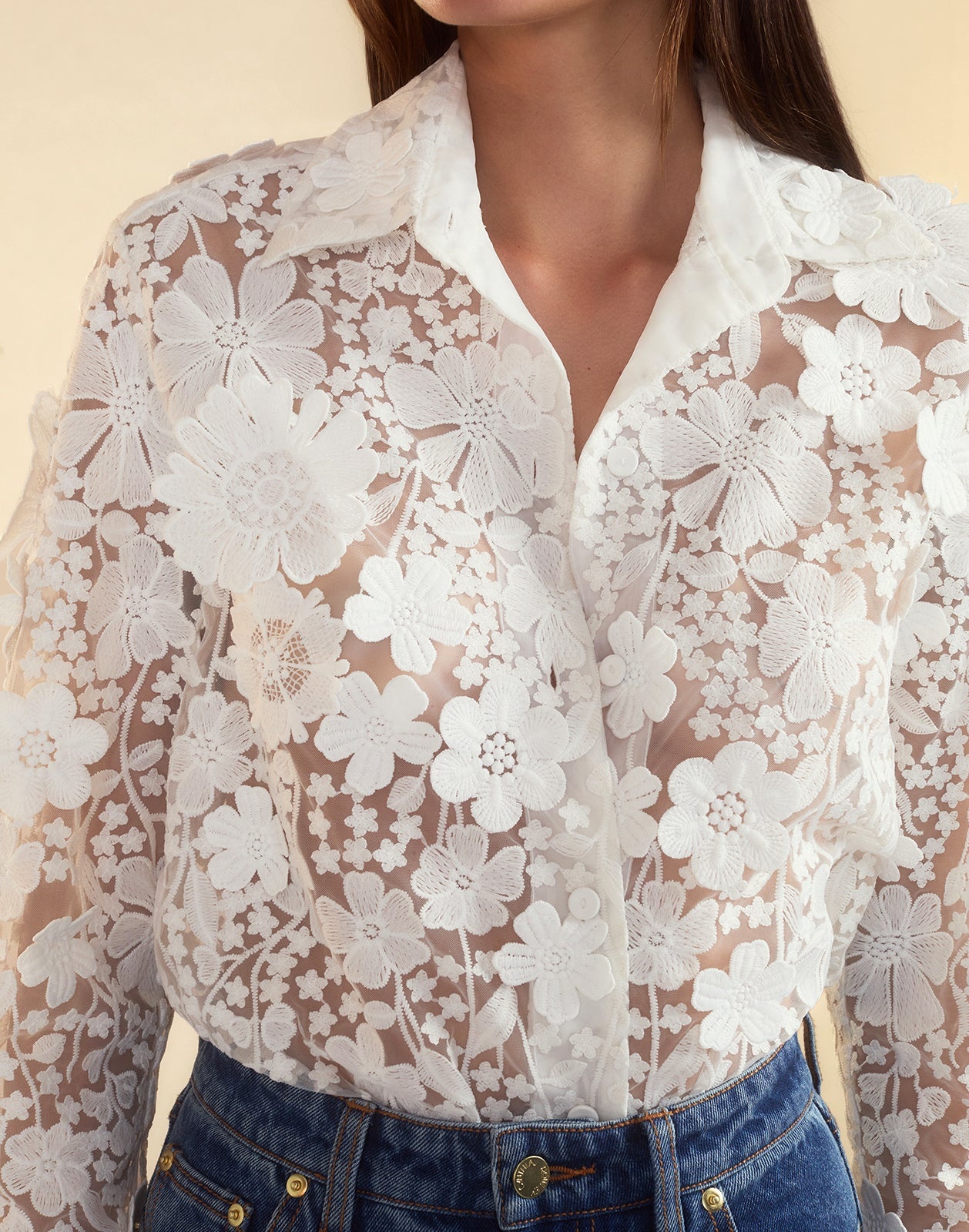Blooming Lace Shirt - 6