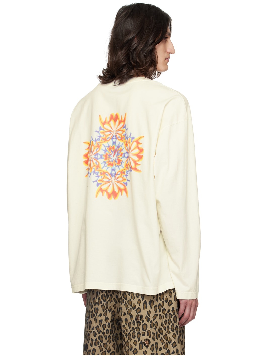 Off-White Mandala Long Sleeve T-Shirt - 3