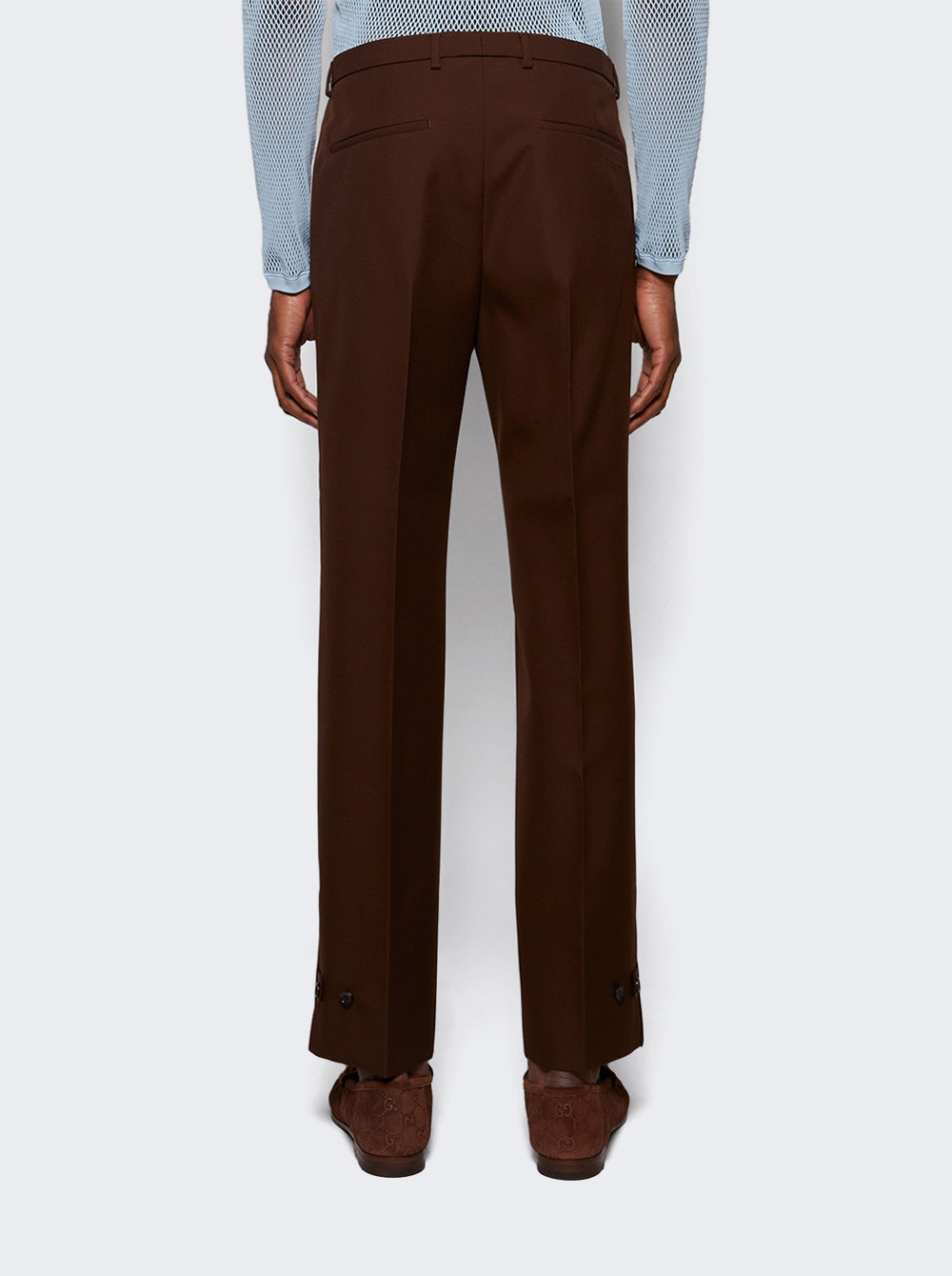 Twill Pant Chocolate - 4