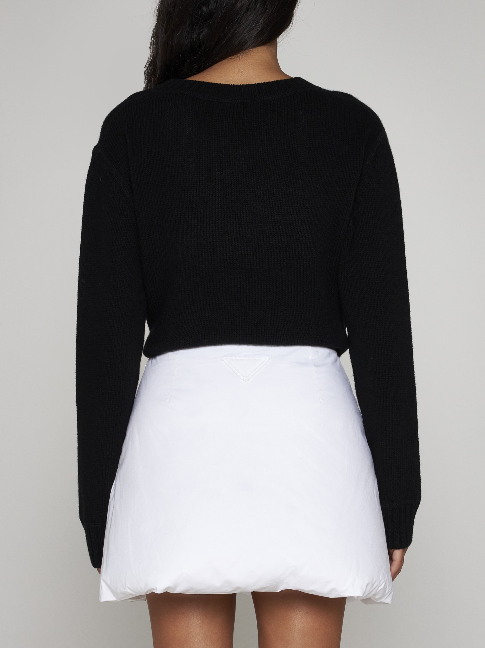 Prada Cotton miniskirt | danielloboutique | REVERSIBLE