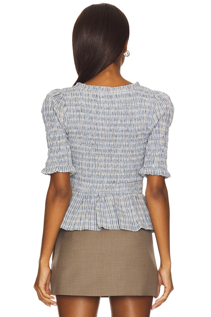 DAMSON MADDER. Mansi Shirred Blouse outlook