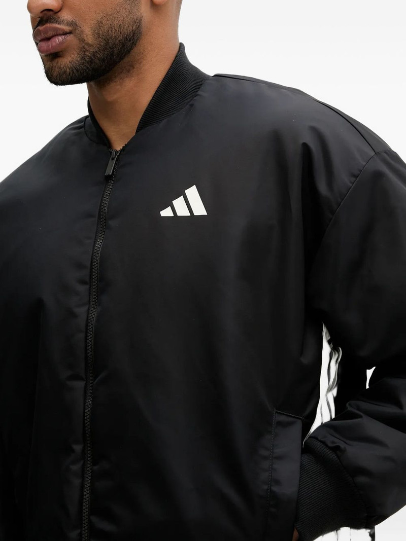 logo-detail bomber jacket 4