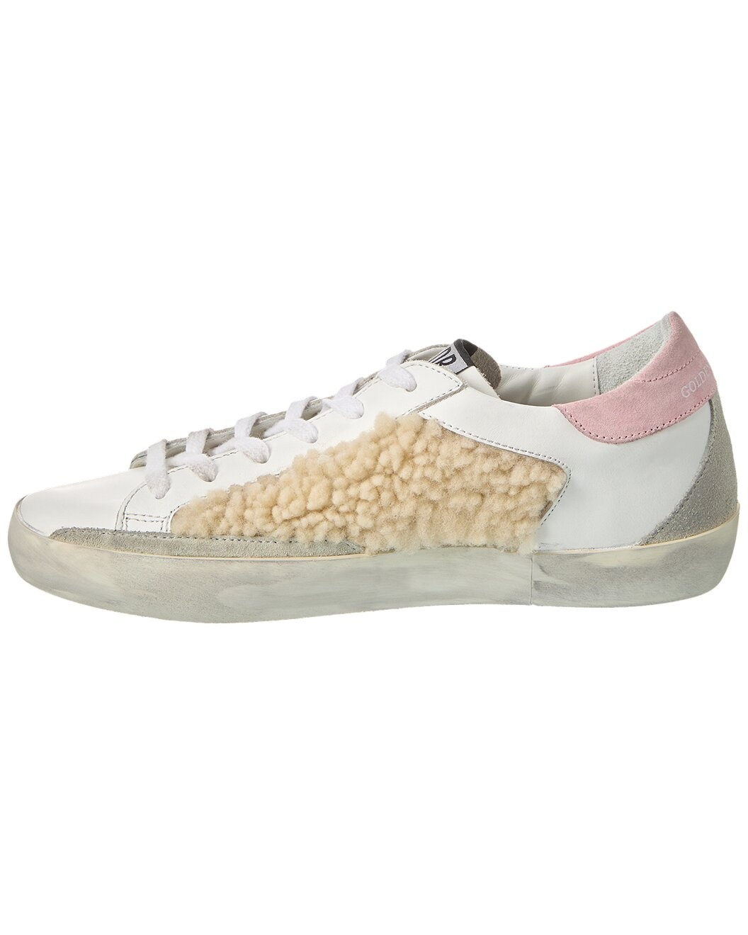 Golden Goose Superstar Shearling & Leather Sneaker - 2