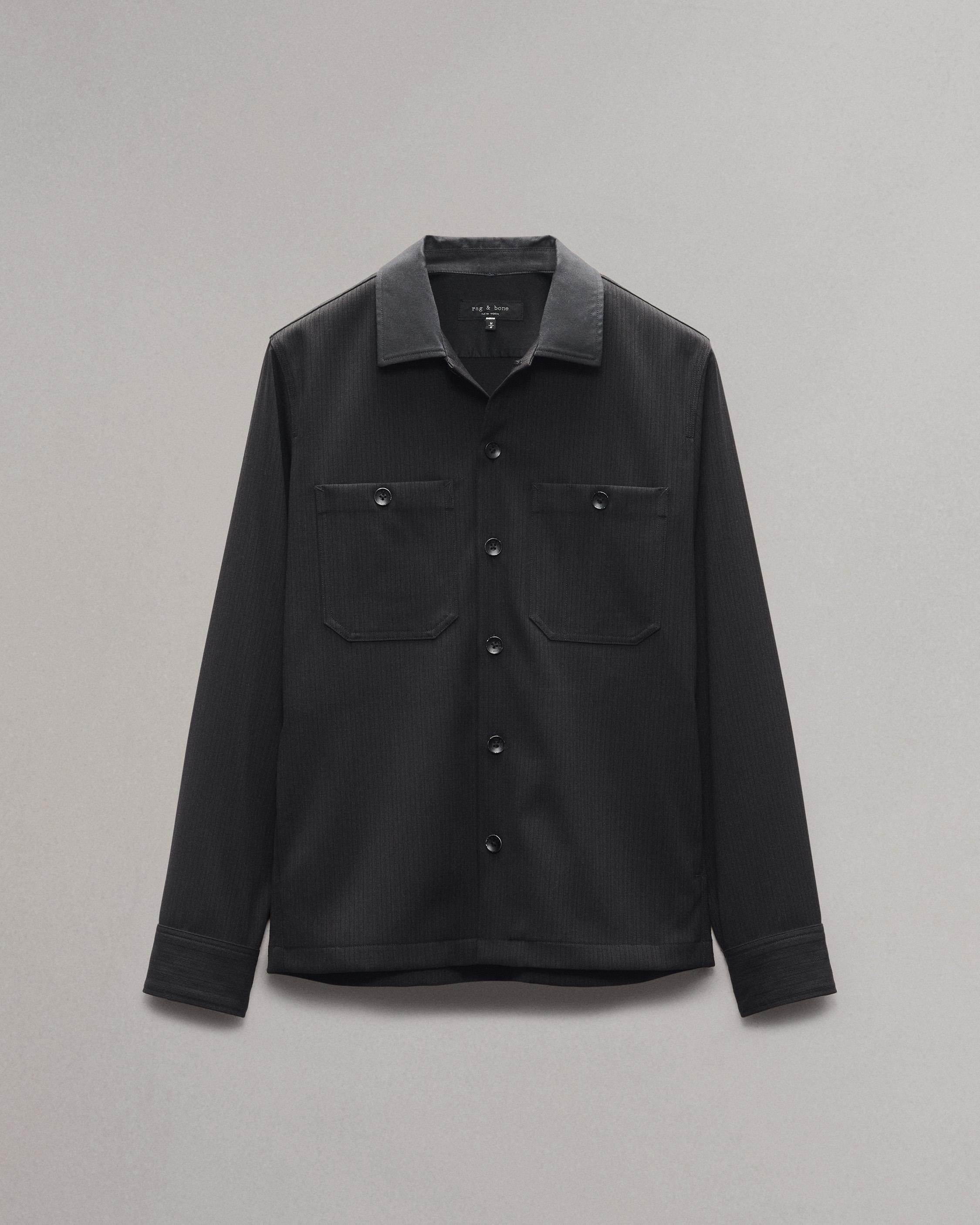 Hyde Striped Shirt Jacket - 1