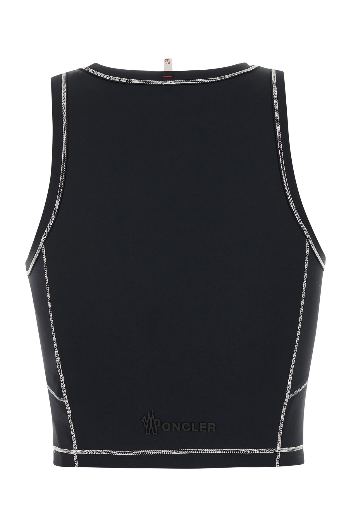 Black stretch nylon top - 2