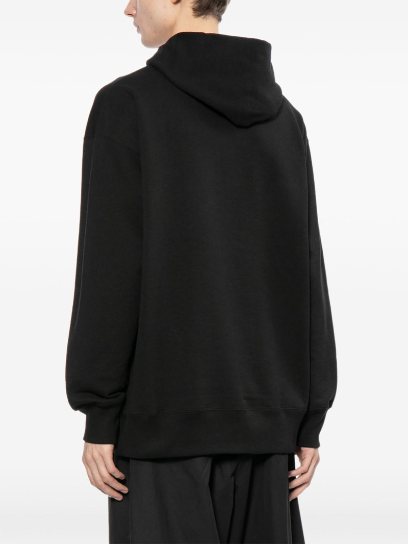 logo-print hoodie 4