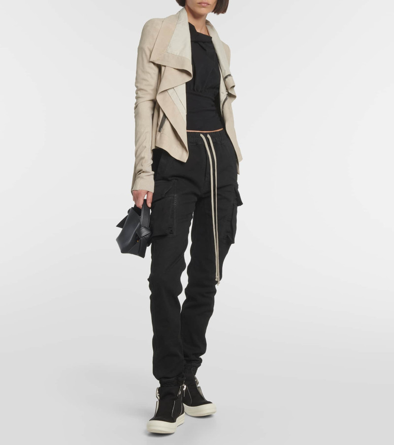 Rick Owens Dunk denim high-top sneakers outlook