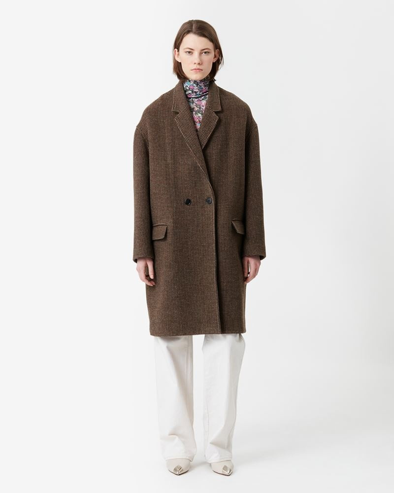 Isabel Marant EFEGOZI VIRGIN WOOL COAT outlook