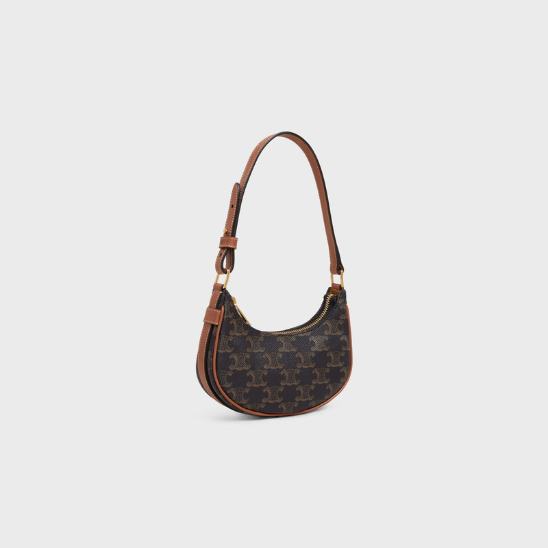 CELINE MINI AVA in Triomphe canvas and calfskin outlook