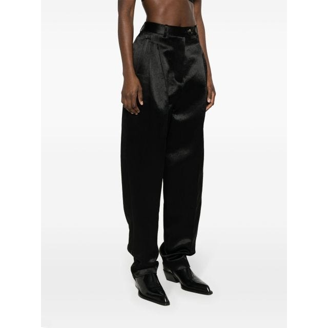 High-waist tapered trousers - 3