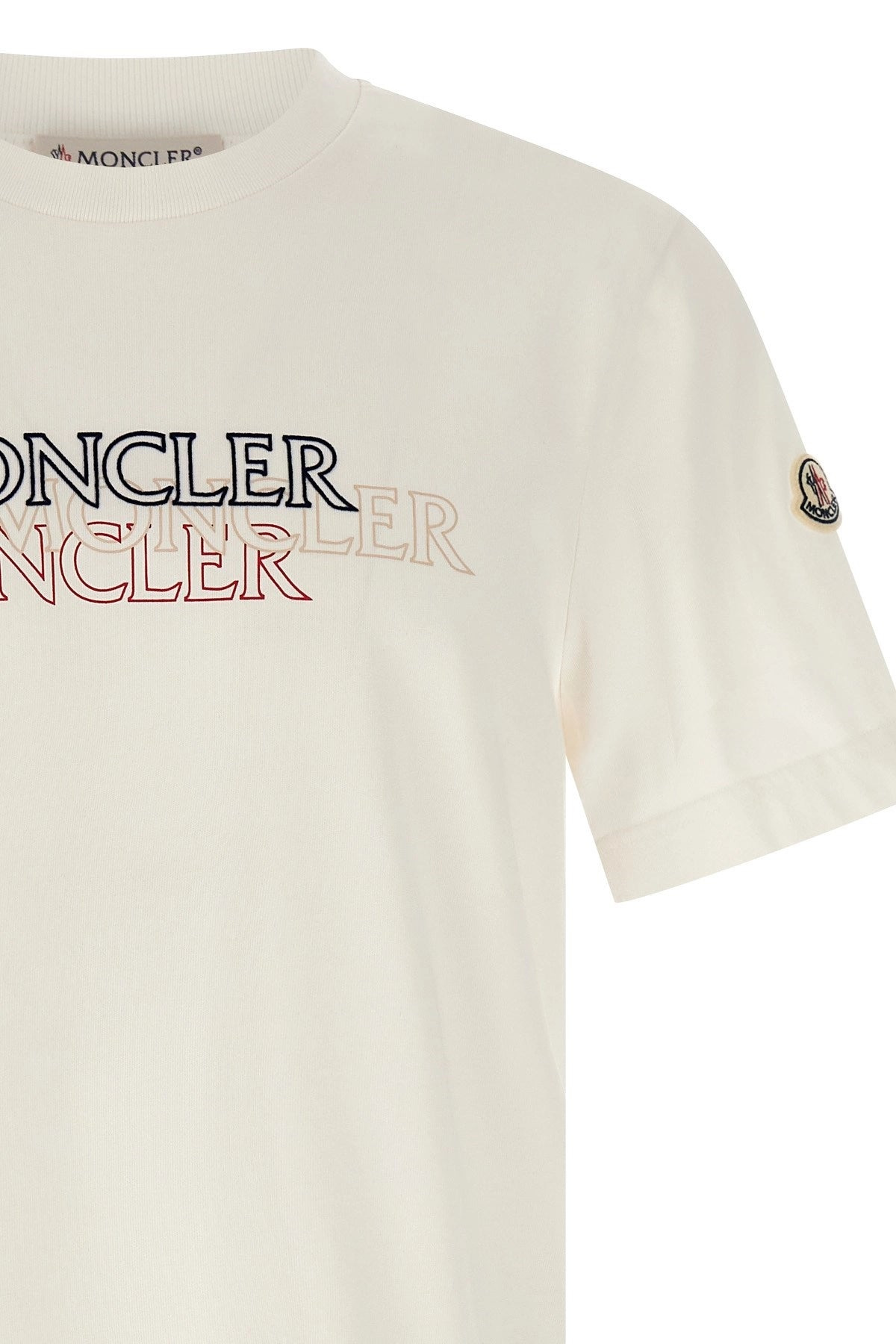 Moncler Men Flocked Logo T-Shirt - 3
