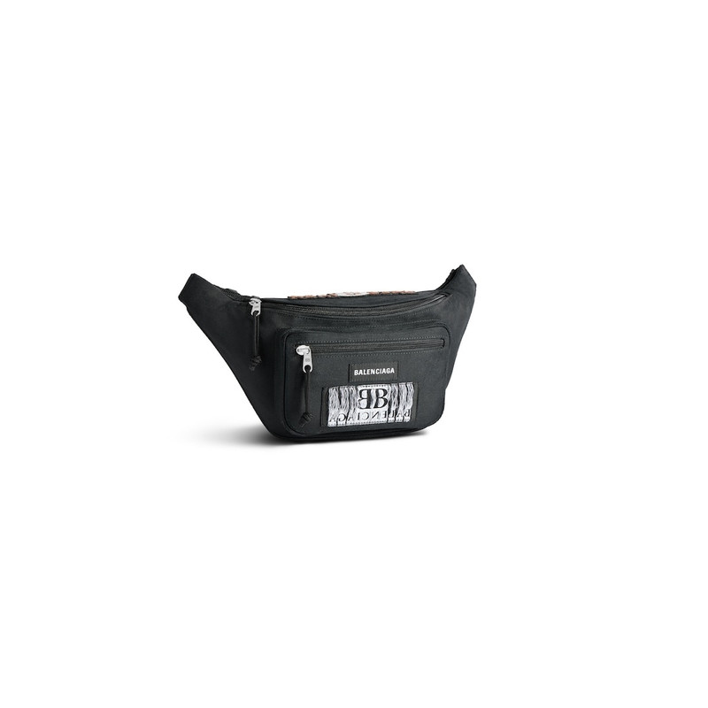 BALENCIAGA Men's Explorer Beltpack  in Black outlook