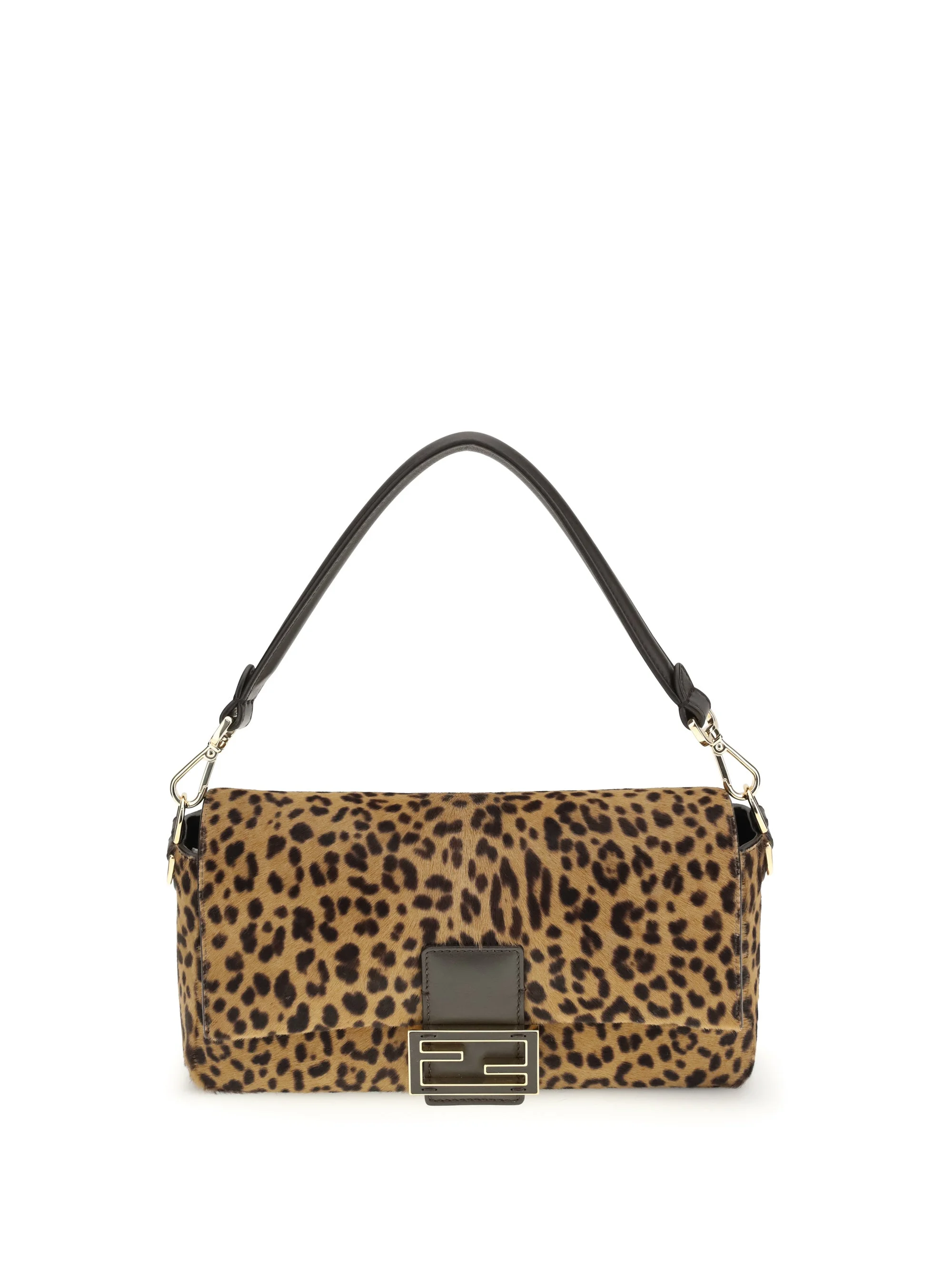 Fendi Women Printed Pony Effect Shoulder Bag - 1