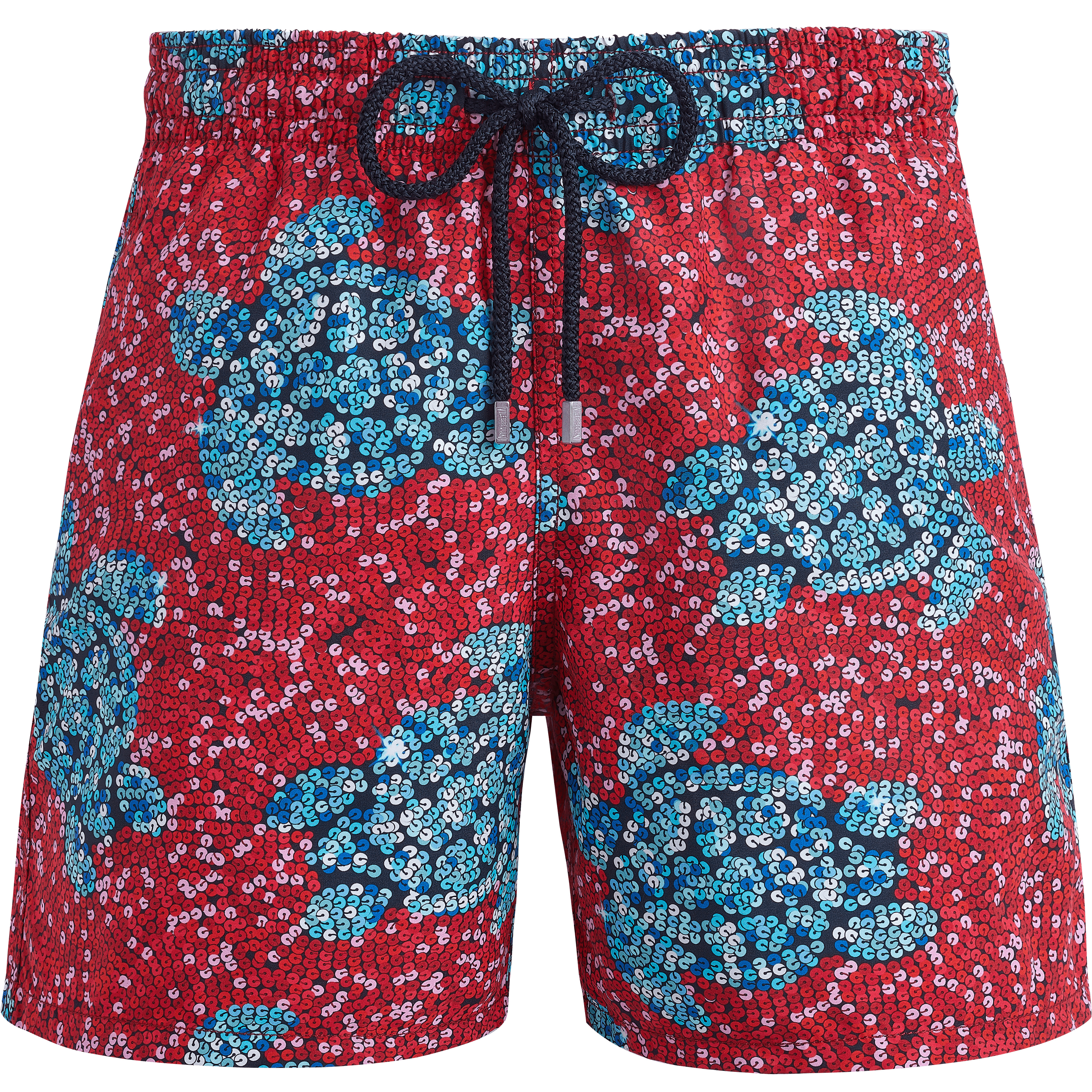 Men Swim Trunks Turtles Sequins - 1