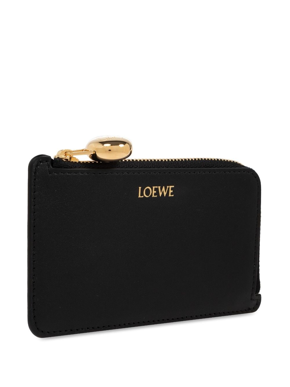 Pebble calf leather cardholder - 3