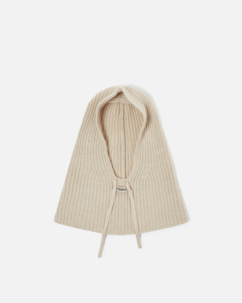 RIBBED CASHMERE-BLEND BALACLAVA 1