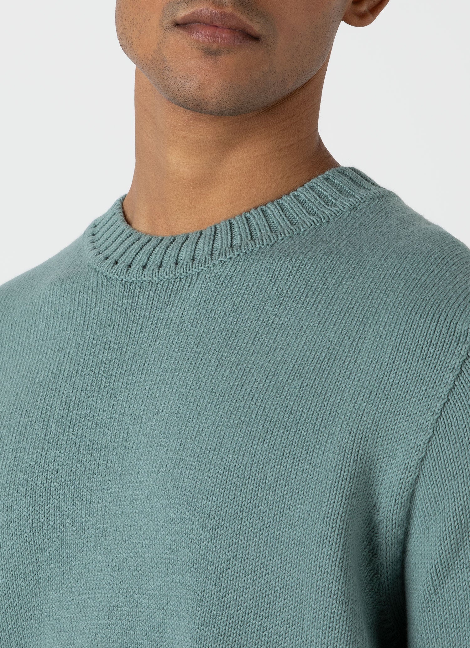 Cotton Crew Neck Jumper - 6