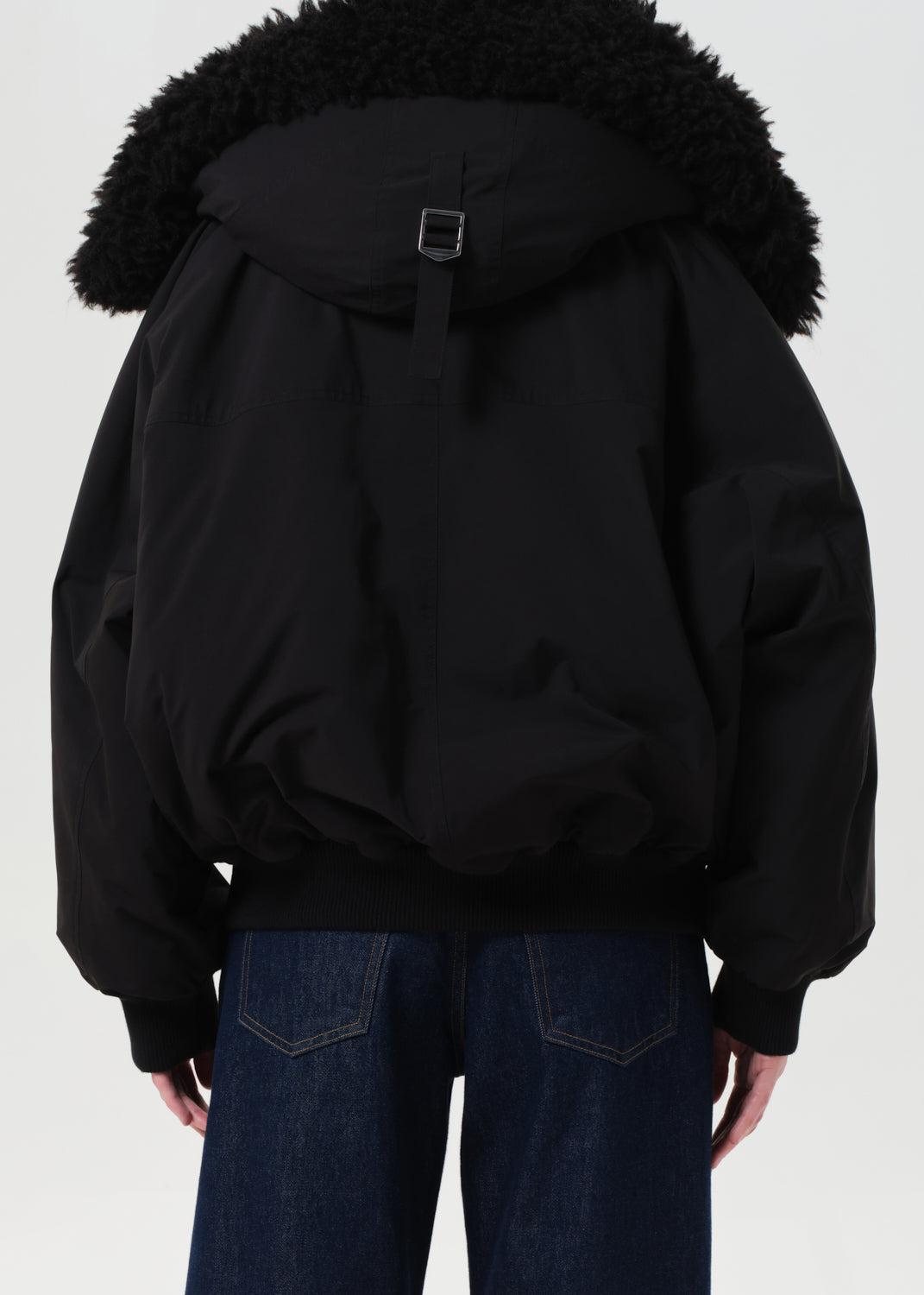 CAMBERLY SNORKEL PARKA IN BLACK - 5
