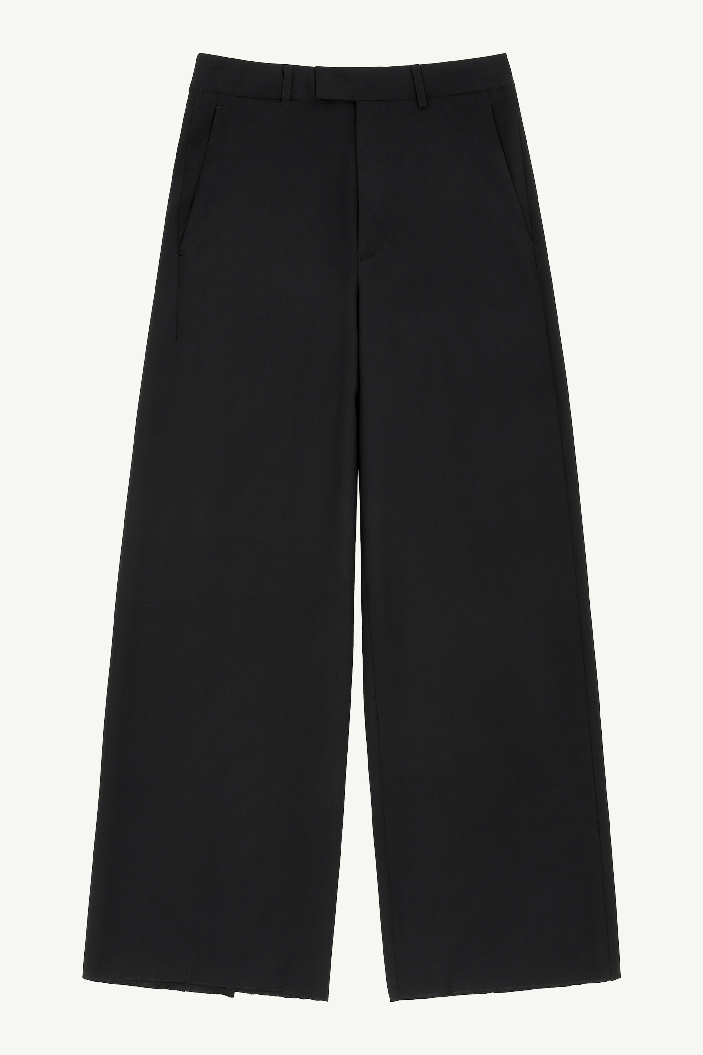 Tailoring Wool Canvas Trousers - 6