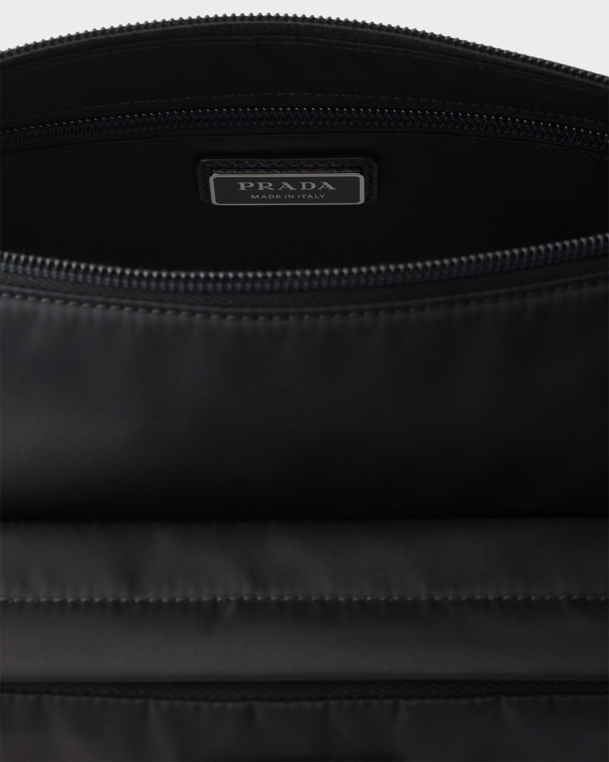 Medium Re-Nylon and Saffiano leather shoulder bag - 5