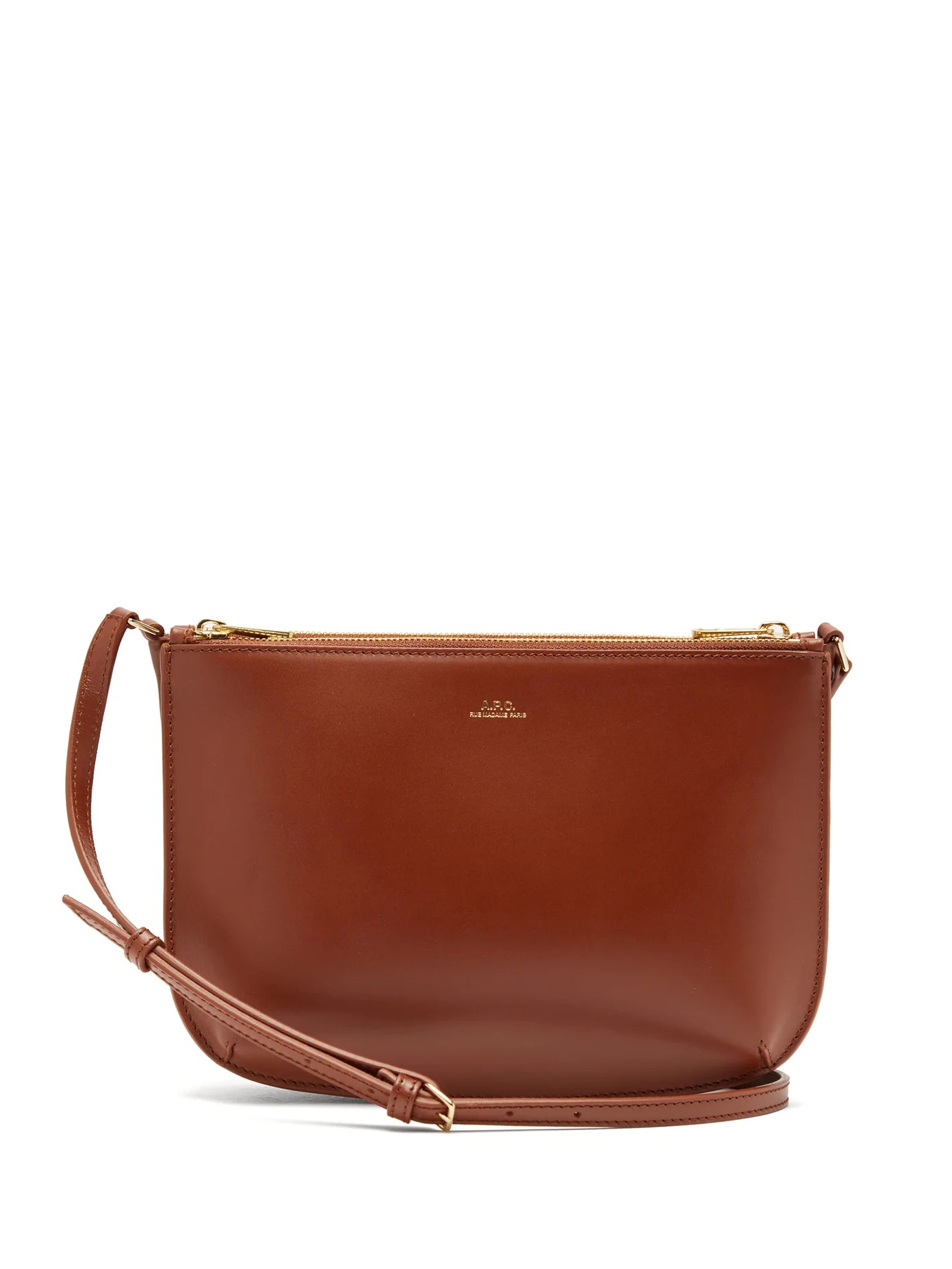 Sarah smooth-leather cross-body bag - 1