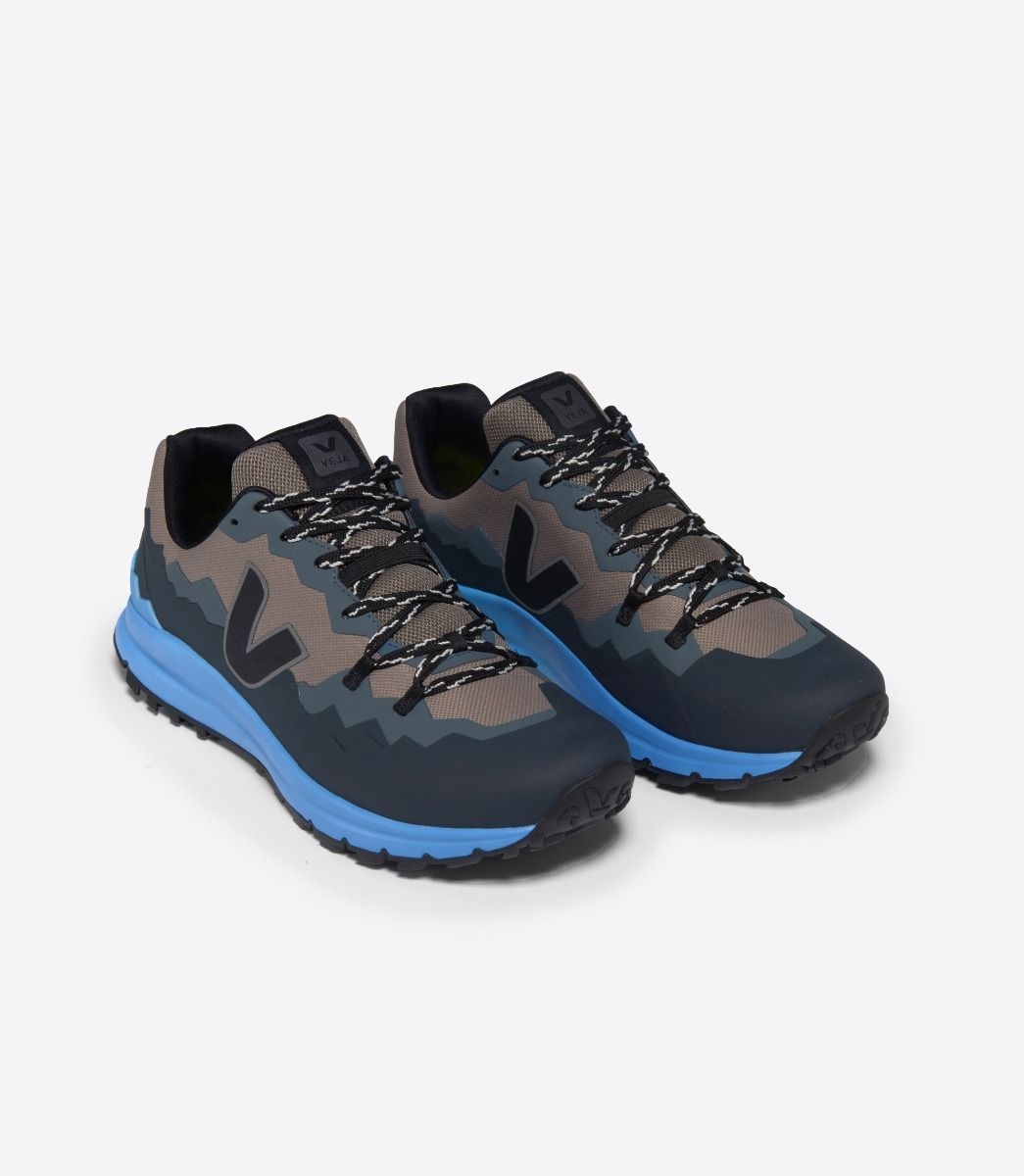 FITZ ROY LIGHT TREK-SHELL BASALTE BLACK CELESTE - 2