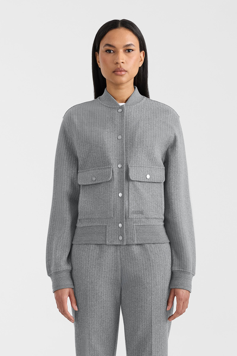 MACKAGE JUNIPER-K Brushed Knit Bomber Jacket outlook