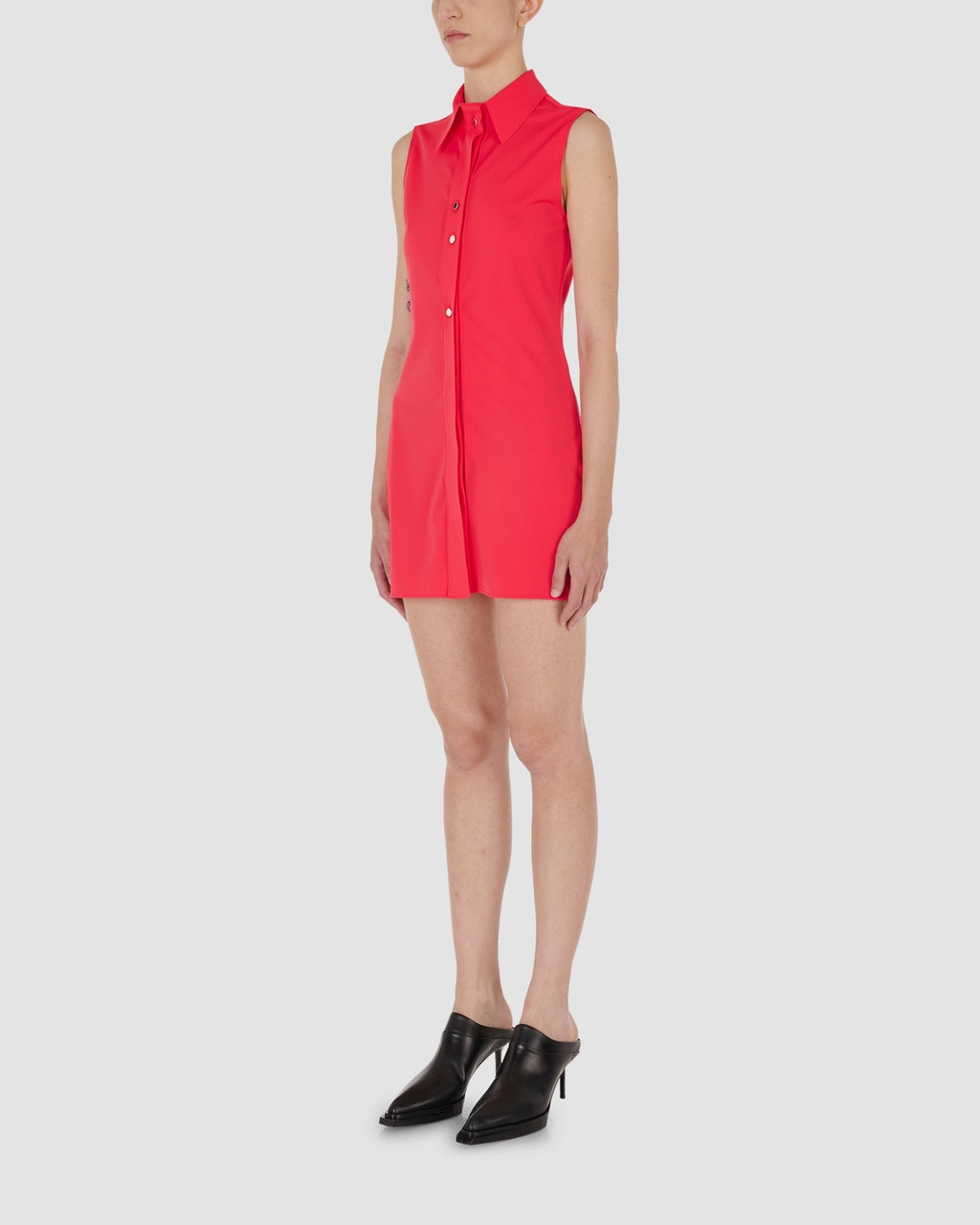 SLEEVELESS REA SHIRT DRESS - 3