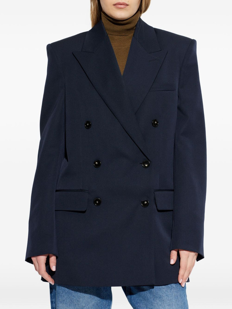 buttoned double-breasted jacket 3