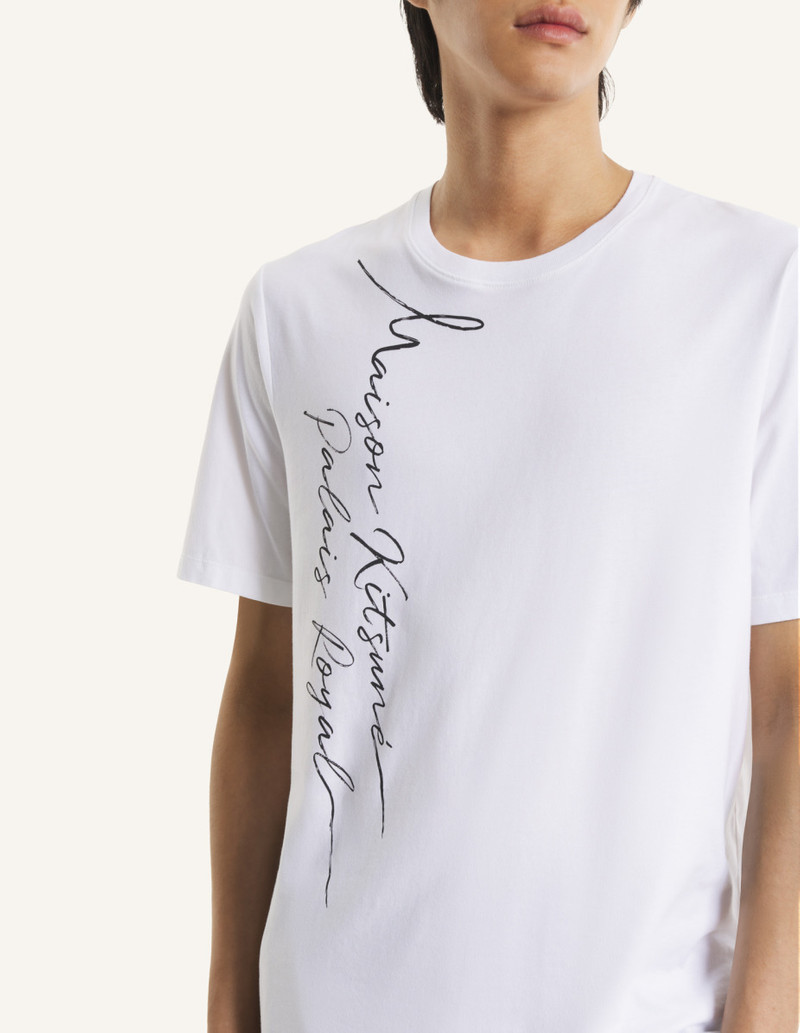 POETIC SCRIPT LIGHT REGULAR TEE-SHIRT 5
