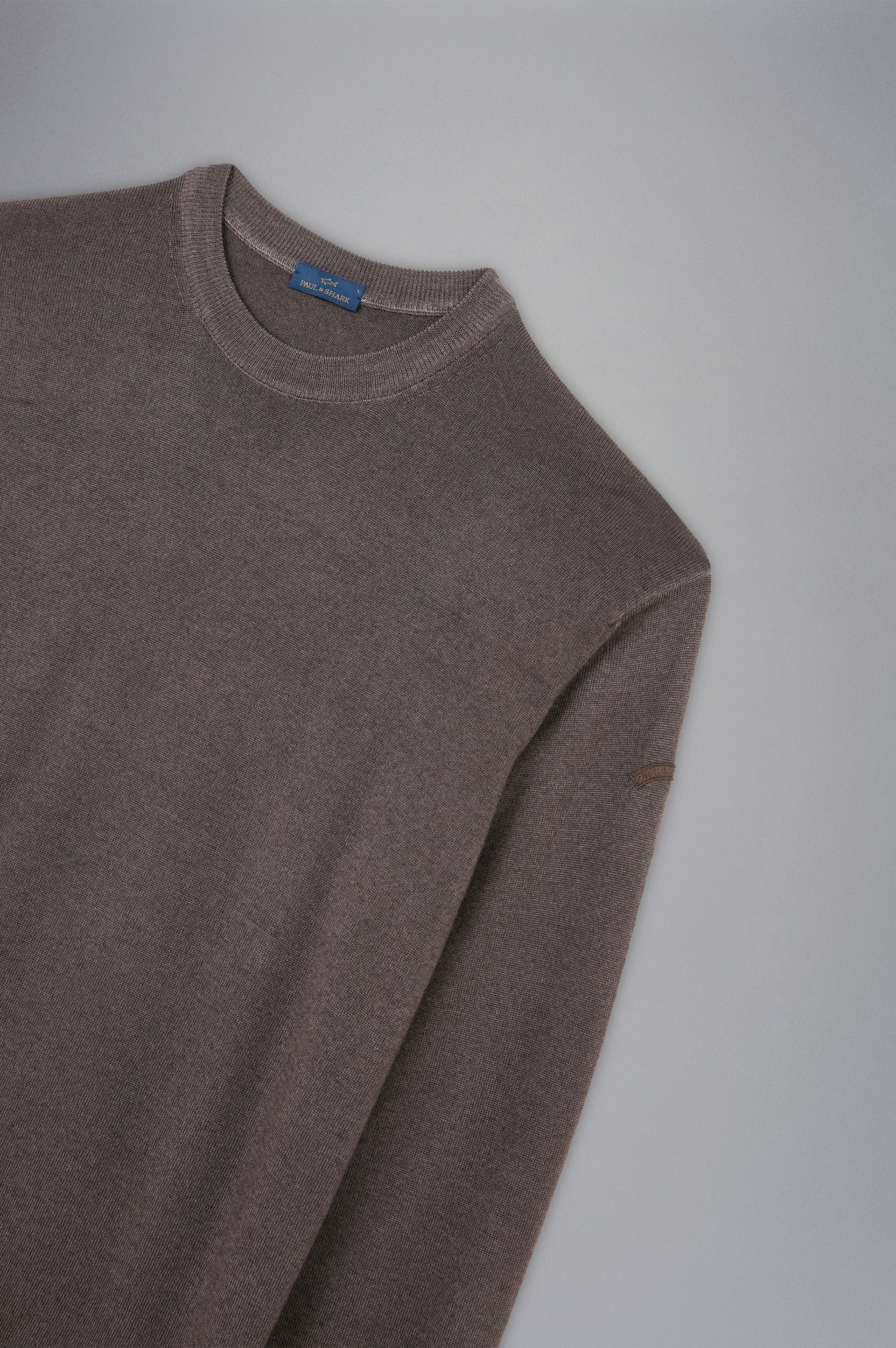 GARMENT DYED WOOL SWEATER - 5