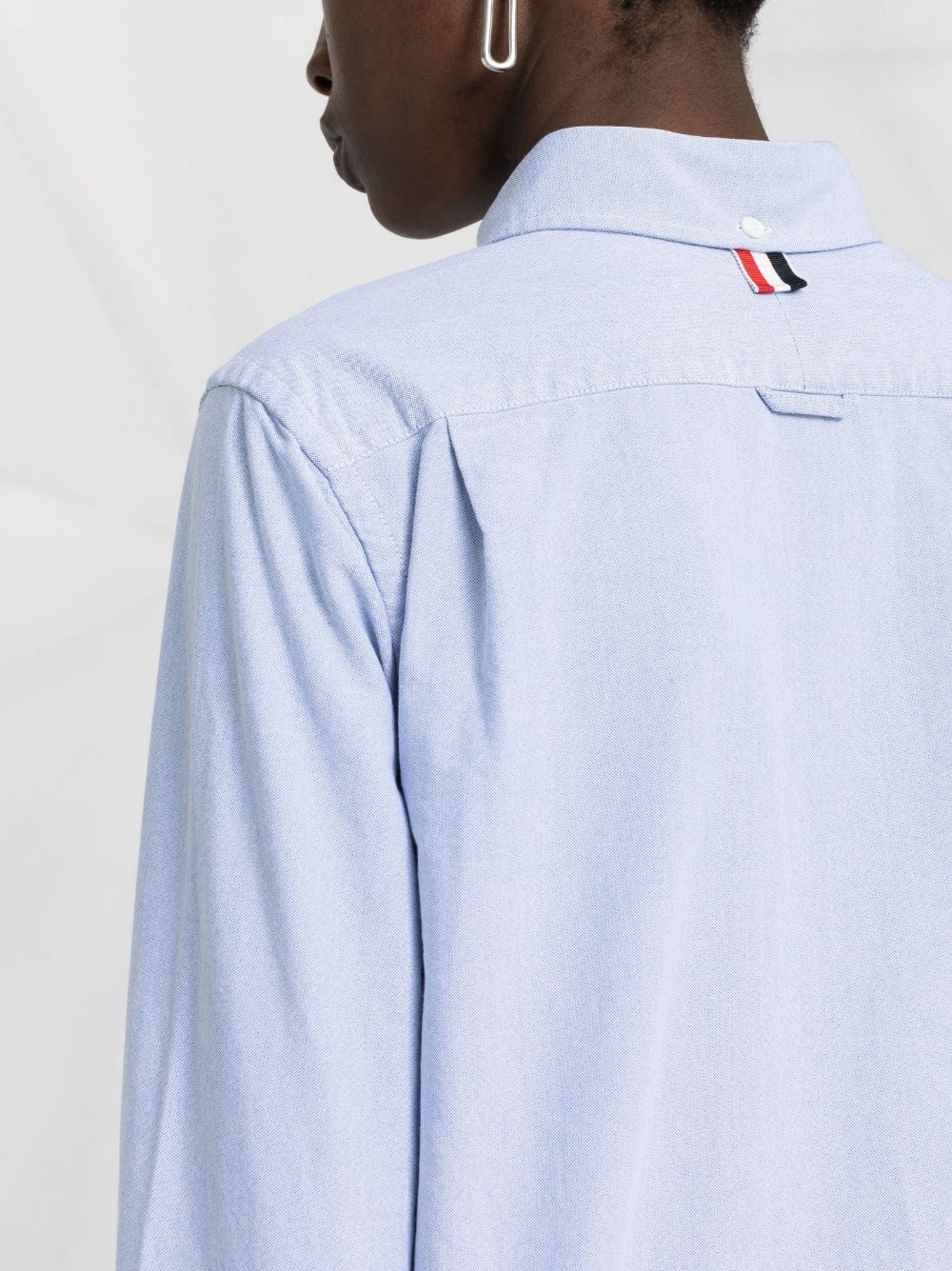 RWB trim shirt dress - 3