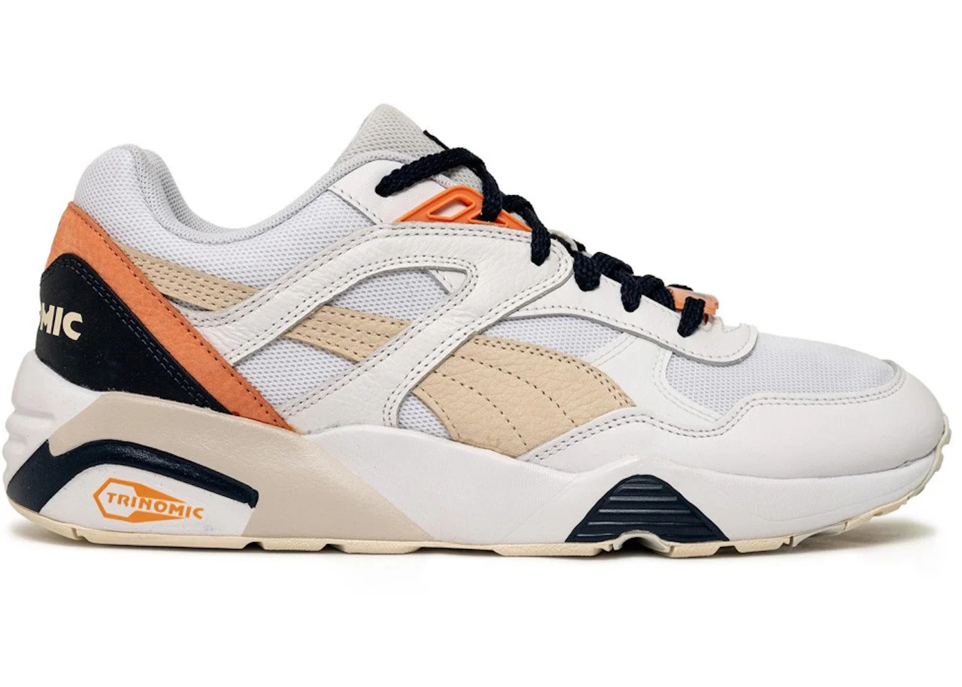 Puma R698 Reverse Classics White Pristine Peacoat - 1