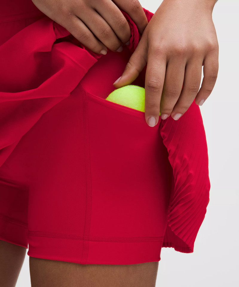 Side-Pleat High-Rise Tennis Skirt *Regular 6