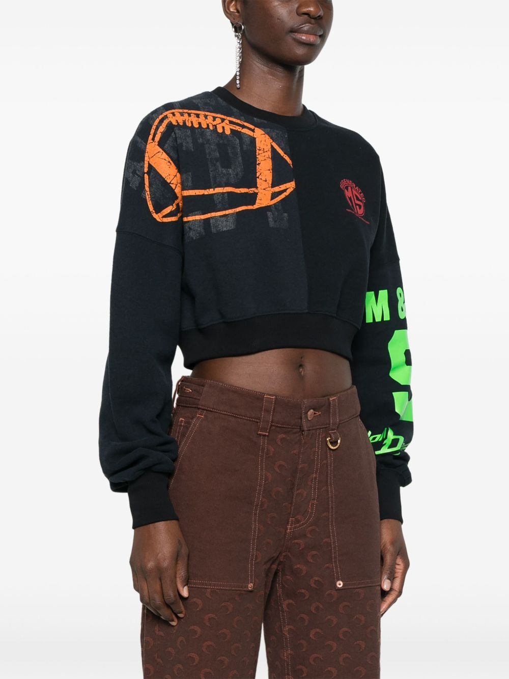 cropped sweatshirt - 3