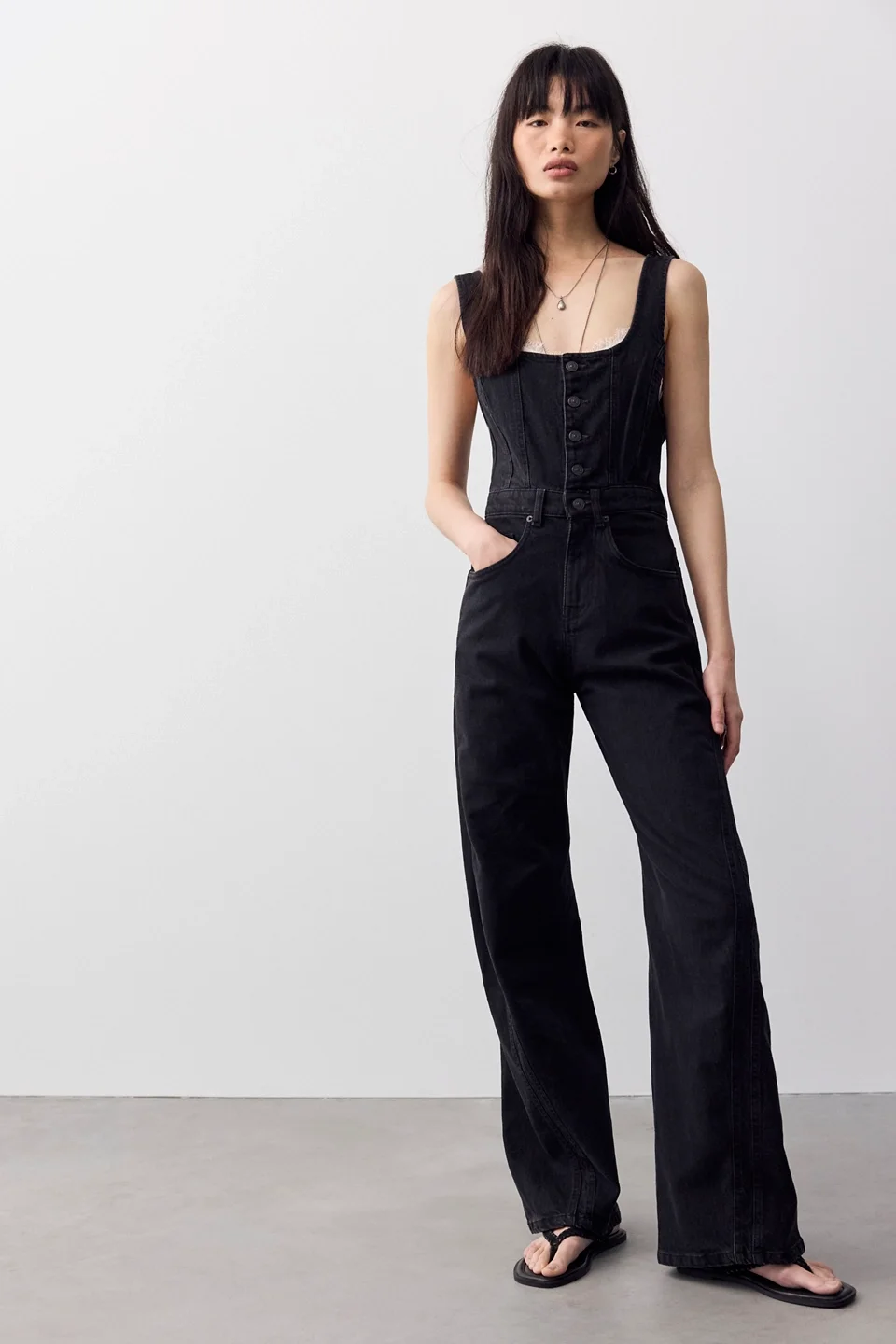 We The Free Corsica Twisted Seam Jumpsuit - 1