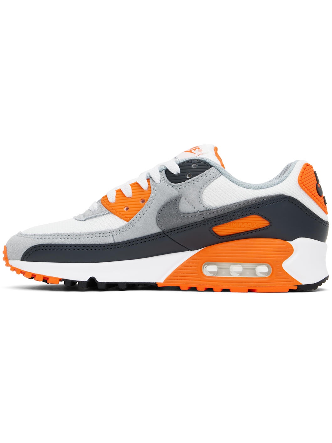 Gray & White Air Max 90 Sneakers - 3