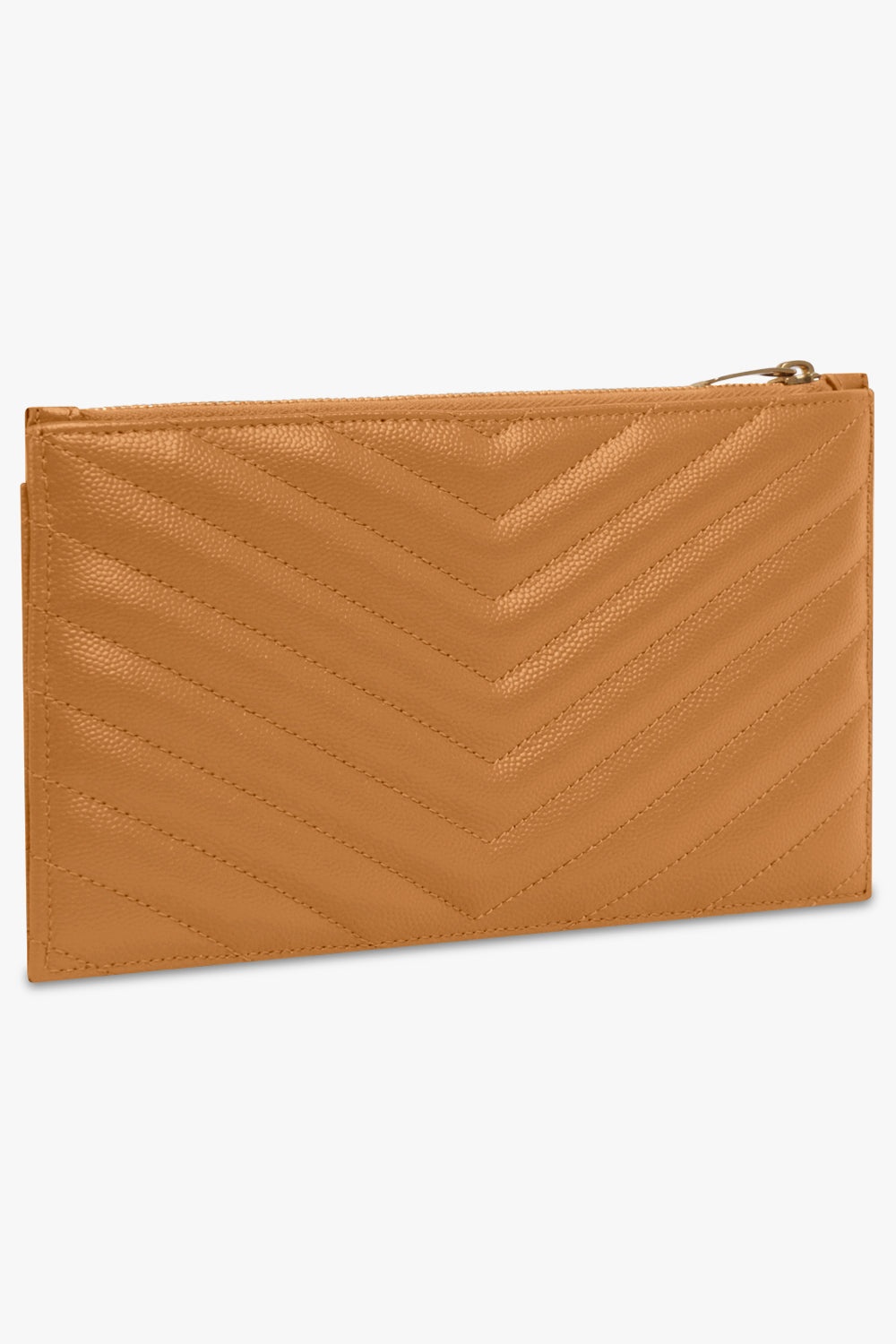 MONOGRAMME BILL POUCH | NATURAL DARK/GOLD - 2