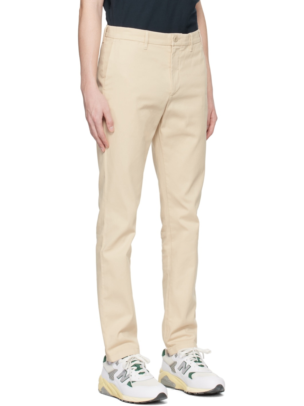 Beige Aros Trousers - 2