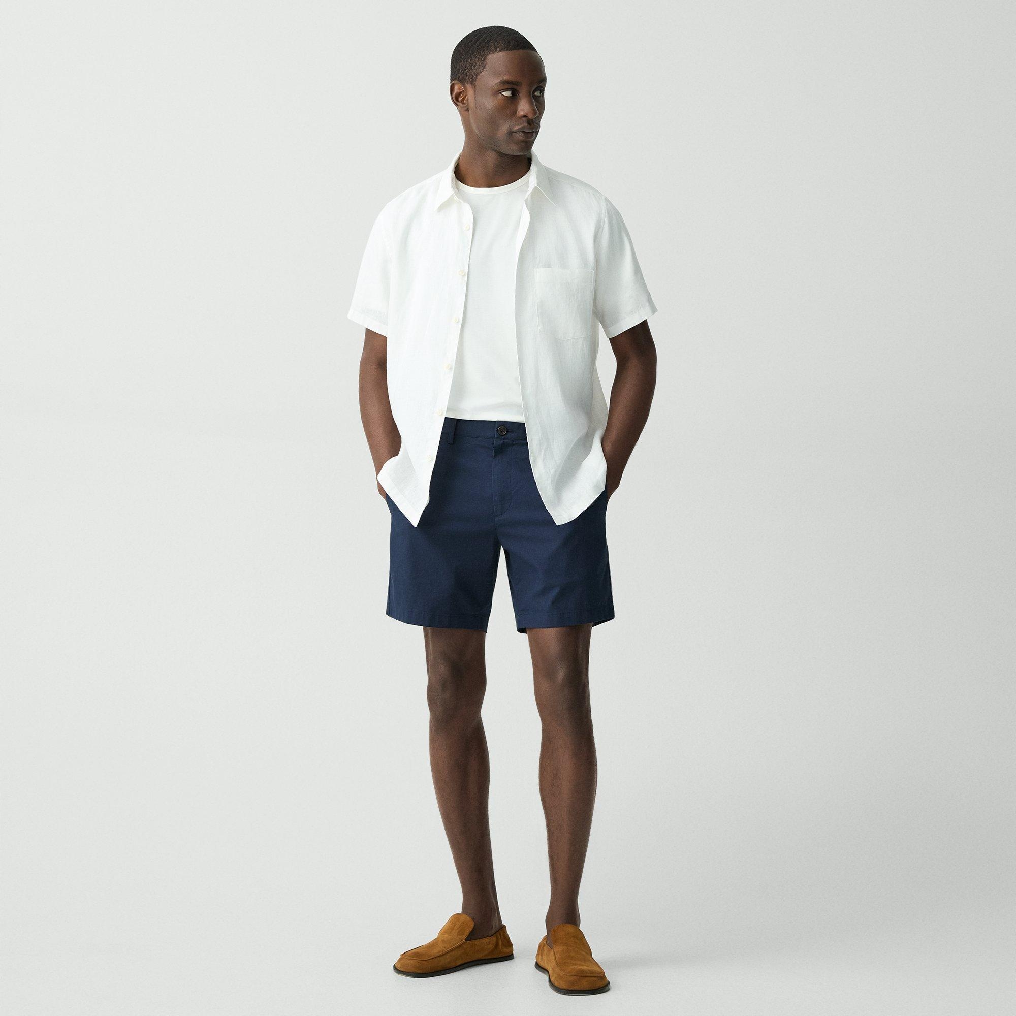 Zaine Short in Stretch Cotton - 2