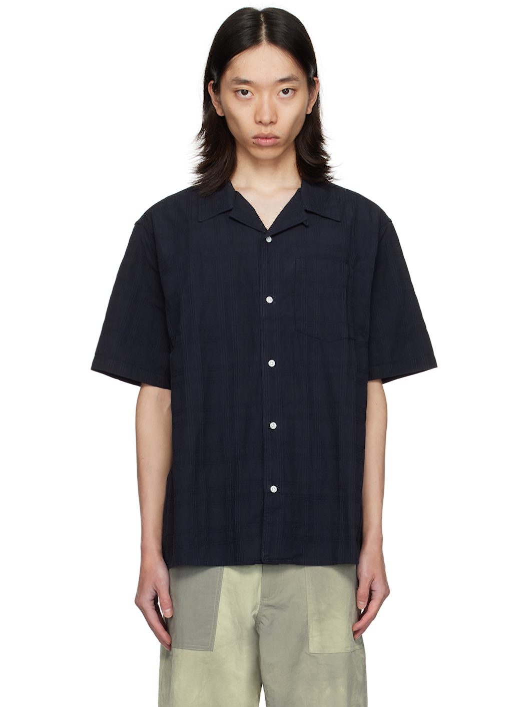 Navy Carsten Shirt - 1