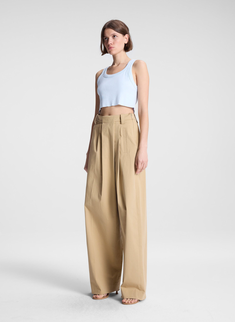 Halsey Cropped Cotton Rib Tank 5